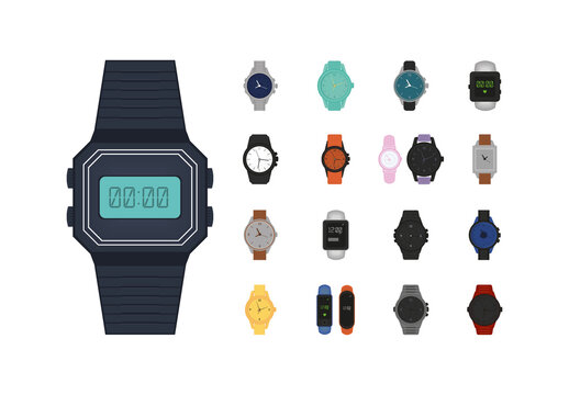 Watch Illustration Set