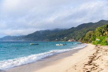 Anse Royale beach landscape photography. Seychelles