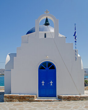 Chapel of Agia Marina in Antiparos Chora Greece