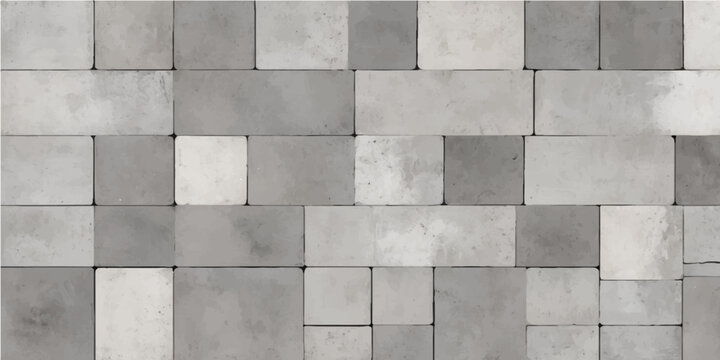 A textured stone wall backdrop featuring a rough concrete block pattern and brown rock material creates an old architectural surface suitable for building construction wallpaper
