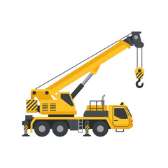 Heavy Duty Mobile Crane For Construction And Lifting Operations