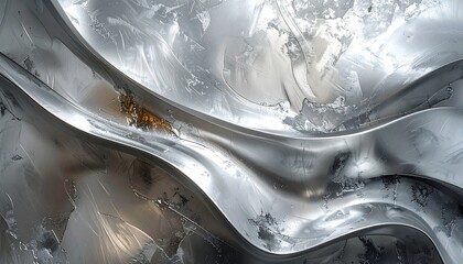 silver metal background