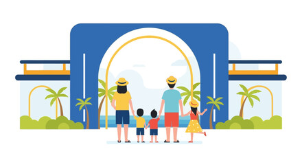 Family Vacation Tropical Resort Destination Beach Paradise