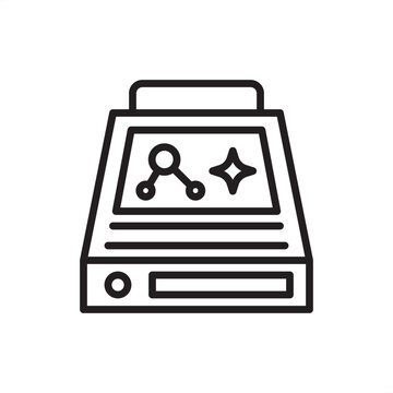 Cleanroom particle counter icon symbolizing contamination monitoring and air quality, representing laser light scattering, ISO cleanliness standards, HEPA filter verification, and sterile lab hardwar