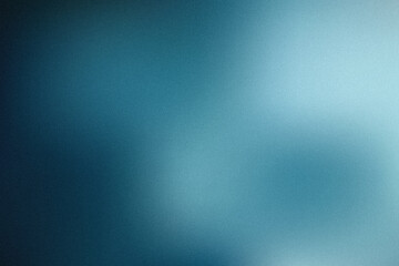 Obraz premium Soft teal and blue abstract gradient background with smooth textured lighting effect