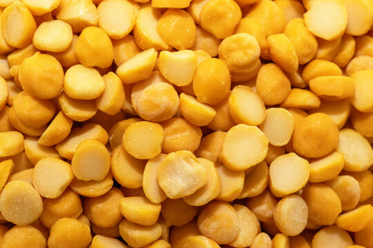 Close-up of Yellow Split Peas