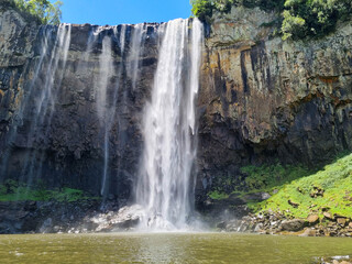 Fototapeta premium Rio dos Pardos Waterfall - Porto União, SC