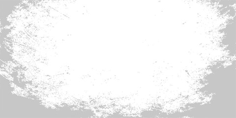 Fototapeta premium An aged gray concrete wall design featuring a dirty grunge frame with vintage paint splashes and a textured ink pattern on a dusty stone surface