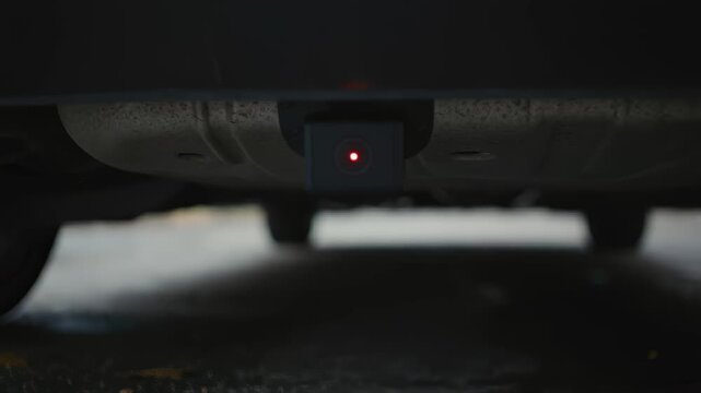 Automobile Rear View Camera System Activates