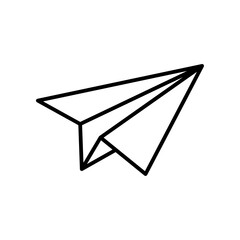 Paper airplane icon