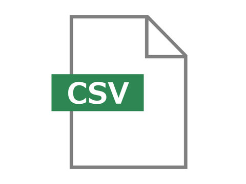CSVファイルのマークのアイコン
