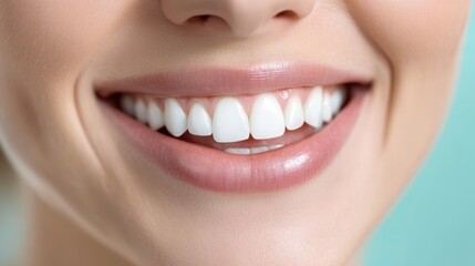 Fototapeta premium Bright smiles and stunning outcomes at the dental clinic for teeth whitening