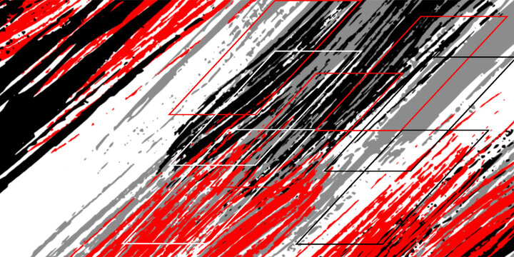 A vector graphic depicting abstract stripe racing designs suitable for vehicle decal wraps, race cars, rally vehicles, adventure themes, and livery designs