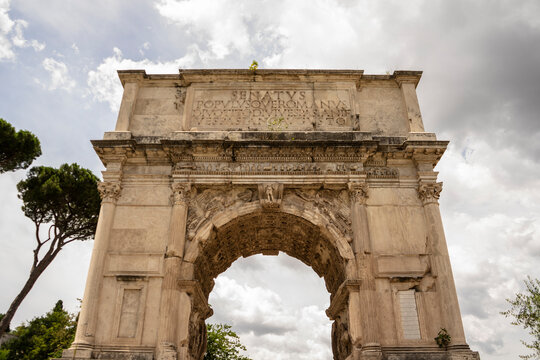 Arch of Titus, Rome, Italy