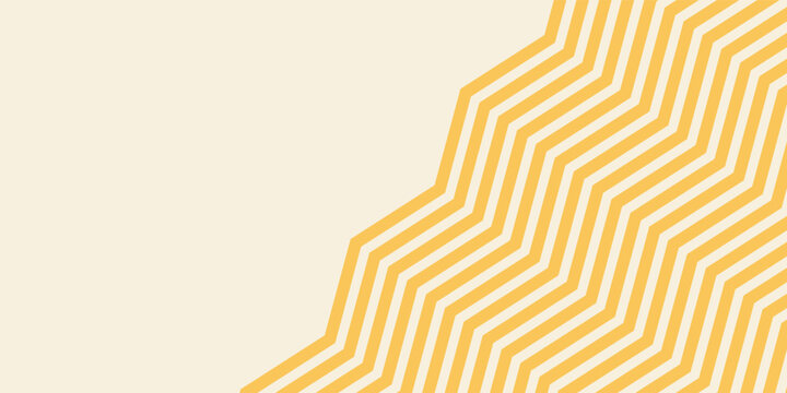 Abstract yellow and white chevron zigzag seamless pattern for backgrounds and textile design.
