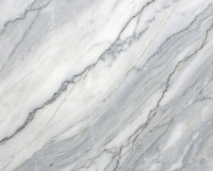 Obraz premium White Carrara Marble Texture Background with Elegant Grey Veins