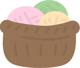 Fototapeta premium knitting isolated on white