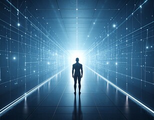 ビッグデータ時代を象徴するサイバー空間の回廊