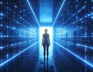 ビッグデータ時代を象徴するサイバー空間の回廊