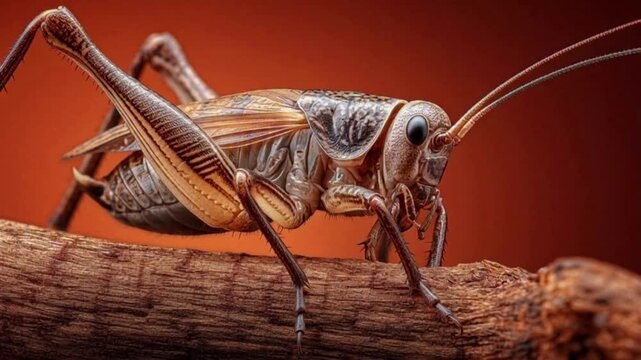 grasshopper on the stone