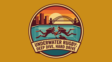 Obraz premium Underwater Rugby A Deep Dive into the Thrilling Sport and Its Enthusiasts