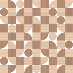 市松模様　木目　寄木細工　ランダム　1