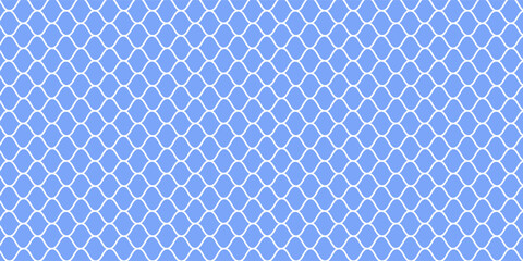 Grunge texture for fishing nets. Seamless pattern for sportswear or soccer goals, volleyball nets, basketball hoops. Modern grunge fishing nets. © Isma