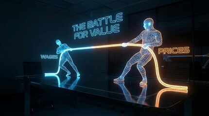 The Battle for Value - Prices vs. Wages Tug of War.