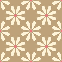 Obraz premium seamless floral pattern