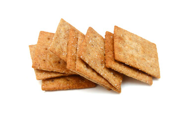 Fototapeta premium Cracker isolated on white background