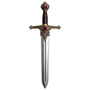 Ornate Medieval Royal Sword