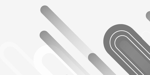 Obraz premium Abstract white background. Minimal geometric white light background abstract design.