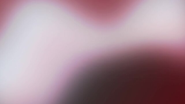 A subtle and soft abstract background featuring a flowing wavy gradient of colors, transitioning smoothly from bright white and pale pink to deep maroon and red tones.