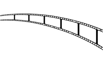 Fototapeta premium Simple Film Strip Design