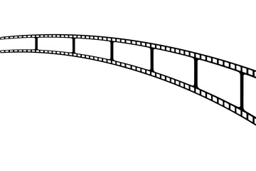 Fototapeta premium Simple Film Strip Design