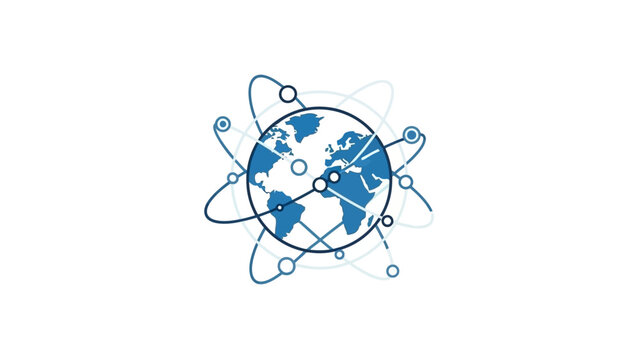 Globe Earth Planet World Map.