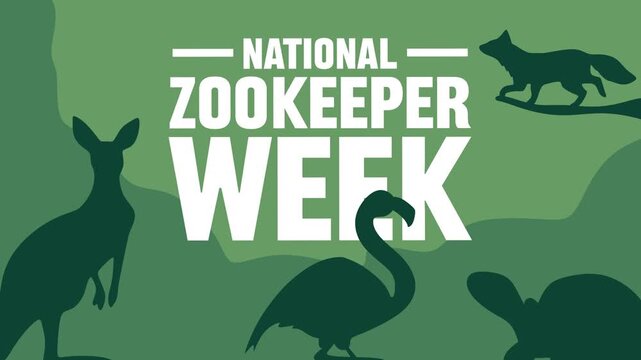 National Zookeeper Week for all zookeepers who have contributed