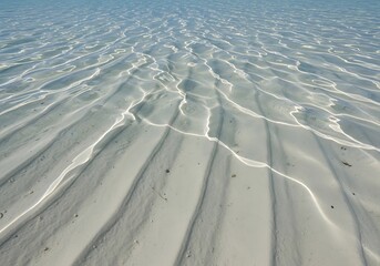 Ripples in Clear Water on Sand creates interesting light patterns