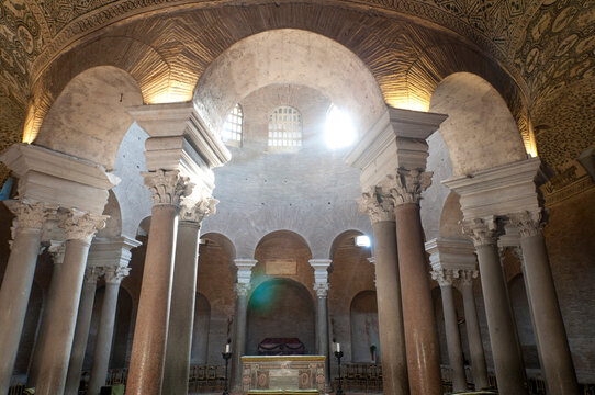 Europe, Italy, Rome.  Mausoleo di Costanza.  Mausoleum, built in 4th century AD by Constantine as a mausoleum for his daughter Constantina.