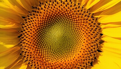 Sunflower Center Extreme Macro &ndash; Detailed Pollen Texture