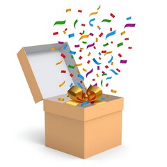 gift box with ribbon and bow