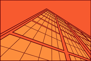 abstract background of modern building