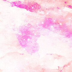 Obraz premium Ethereal Pink Glitter Wash