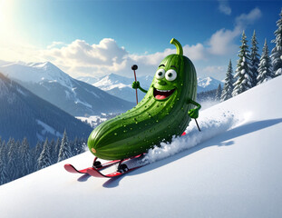 キュウリのスキー