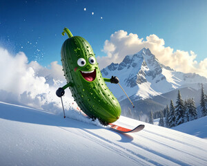 キュウリのスキー