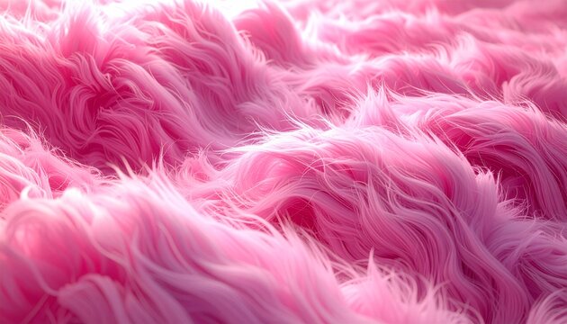 Soft pink wallpaper with an abstract pattern resembling fluffy feathers