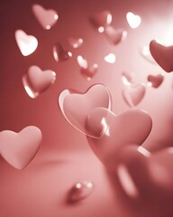 valentine hearts background