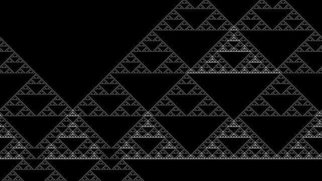 Sierpiński triangle cellular automaton