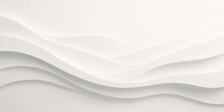 An elegant abstract blue and white background featuring soft wavy lines and smooth silk textures with a flowing satin curve design
