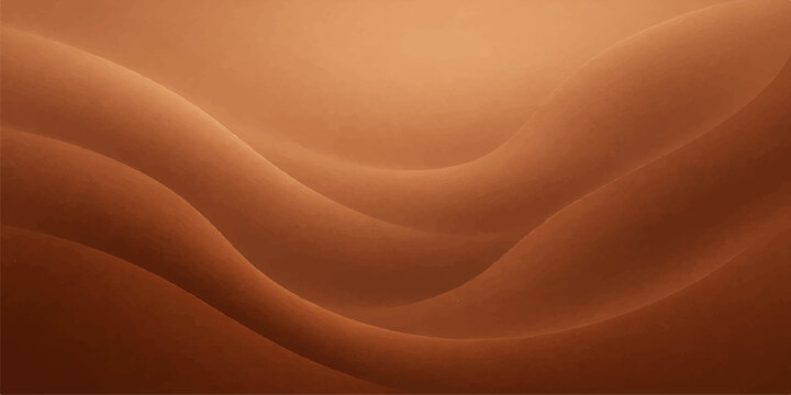 A golden brown silk fabric background featuring elegant desert dune patterns and sandy wind ripples creates a luxurious nature backdrop with soft orange waves